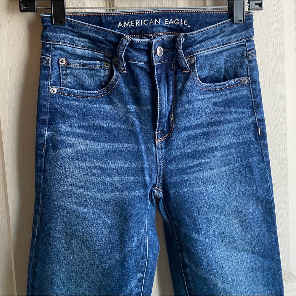 American Eagle Hi-Rise Crop Flare Jean